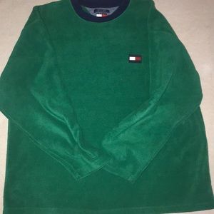 vintage Tommy Hilfiger Pullover Fleece crew neck